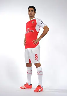 Mikel Arteta at Arsenal First Team Photocall (2015-16)