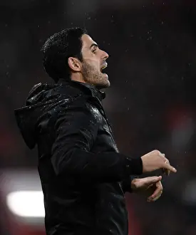 Mikel Arteta: Arsenal Head Coach in Action during AFC Bournemouth vs Arsenal FC, Premier League 2019-20