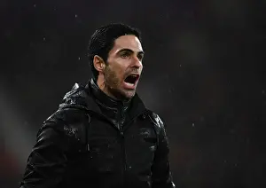 Mikel Arteta: Arsenal Head Coach Leads the Team at AFC Bournemouth vs Arsenal FC, Premier League 2019-20