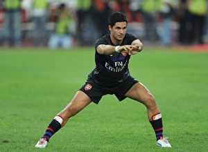 Malaysia XI V Arsenal 2012-13 Prints: Mikel Arteta (Arsenal). Malaysia 1: 2 Arsenal. Pre Season Friendly. National Stadium