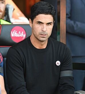 AFC Bournemouth v Arsenal 2022-23 Collection: Mikel Arteta: Arsenal Manager Prepares for AFC Bournemouth Clash (2022-23)