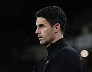Wolverhampton Wanderers V Arsenal 2022-23 Prints: Mikel Arteta: Arsenal Manager's Unwavering Focus Before Wolverhampton Wanderers Clash