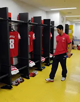 Mikel Arteta (Arsenal). Nagoya Grampus 1: 3 Arsenal. Pre Season Friendly. Arsenal