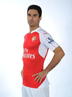 Mikel Arteta at Arsenal Training: 2015-16 Season