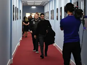 Aston Villa V Arsenal 2022-23 Prints: Mikel Arteta Before Aston Villa vs Arsenal FC Premier League Clash (2022-23)