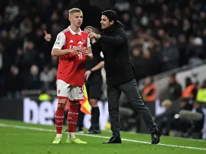 Mikel Arteta Coaches Arsenal Against Tottenham Hotspur in Premier League Clash, London 2023