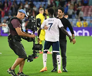 Mikel Arteta Consoles Bukayo Saka: Emotional Moment at Crystal Palace vs Arsenal (2022-23)
