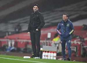 Mikel Arteta at Empty Emirates: Arsenal vs Aston Villa, November 2020