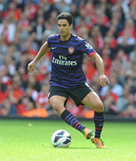 Mikel Arteta Focused: Liverpool vs Arsenal, Premier League Showdown, 2012