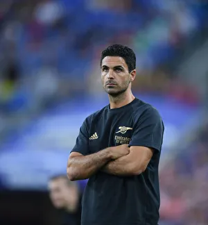 Arsenal V Everton - Pre Season 2022-23 Prints: Mikel Arteta Goes Head-to-Head: Arsenal vs