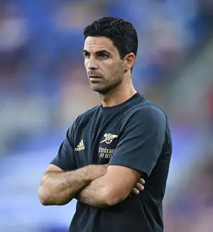 Arsenal V Everton - Pre Season 2022-23 Prints: Mikel Arteta Goes Head-to-Head with Everton in Arsenal's Pre-Season Clash