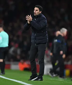 Arsenal V West Ham United 2021-22 Prints: Mikel Arteta Goes Head-to-Head with West Ham United in Premier League Showdown