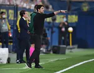 Villarreal V Arsenal 2020-21 Prints: Mikel Arteta Guides Arsenal in Europa League Semi-Final Showdown with Villarreal