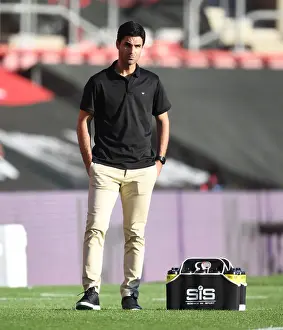 Mikel Arteta at the Helm: Arsenal vs. Southampton Clash (June 2020)