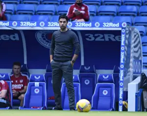 Mikel Arteta at Ibrox: Arsenal Manager Leads Pre-Season Team