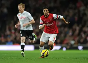 Mikel Arteta Leads Arsenal in the 2012-13 Premier League: Arsenal v Fulham