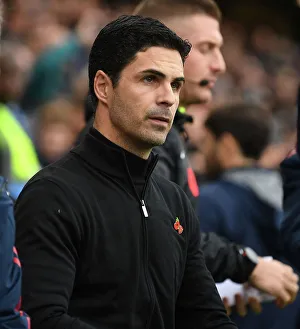 Chelsea V Arsenal 2022-23 Prints: Mikel Arteta Leads Arsenal Against Chelsea in the Premier League, London 2022