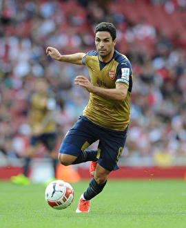 Mikel Arteta Leads Arsenal at Emirates Cup 2015 Against Olympique Lyonnais