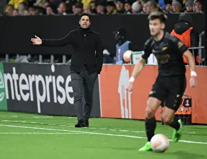 Bodø/Glimt V Arsenal 2022-23 Prints: Mikel Arteta Leads Arsenal in Europa League Battle against Bodø/Glimt