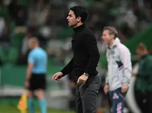 Mikel Arteta Leads Arsenal in Europa League Battle against Sporting CP, Lisbon 2023