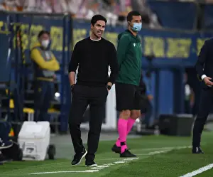 Villarreal V Arsenal 2020-21 Prints: Mikel Arteta Leads Arsenal in Europa League Semi-Final Clash against Villarreal