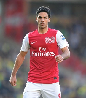 Mikel Arteta Leads Arsenal Against Norwich City, 2011-12 Premier League