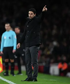 Mikel Arteta Leads Arsenal in Premier League Clash against Newcastle United (2022-23)
