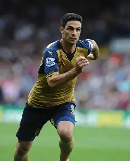 Crystal Palace V Arsenal 2015-16 Prints: Mikel Arteta Leads Arsenal in Premier League Showdown against Crystal Palace (2015-16)