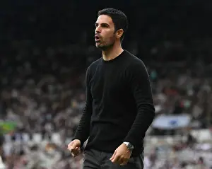 Newcastle United V Arsenal 2022-23 Prints: Mikel Arteta Leads Arsenal at St