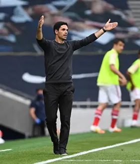 Mikel Arteta Leads Arsenal Against Tottenhotspur in Premier League Clash (2019-20)