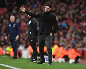 Arsenal V West Ham United 2019-20 Prints: Mikel Arteta Leads Arsenal Against West Ham United in Premier League Showdown