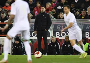 Nottingham Forest V Arsenal FA Cup 3rd And 2021-22 Prints: Mikel Arteta at Nottingham Forest: Arsenal Manager in FA Cup Third Round, 2021-22