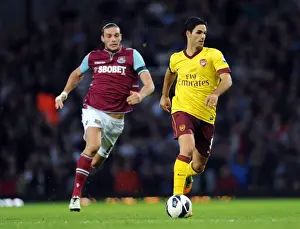 Mikel Arteta Outpaces Andy Carroll: West Ham vs Arsenal, Premier League 2012-13