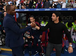 Mikel Arteta and Patrick Vieira Face Off: Crystal Palace vs. Arsenal FC - Premier League 2022-23