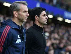 Chelsea V Arsenal 2022-23 Prints: Mikel Arteta Pays Tribute: Chelsea vs. Arsenal, Premier League 2022-23