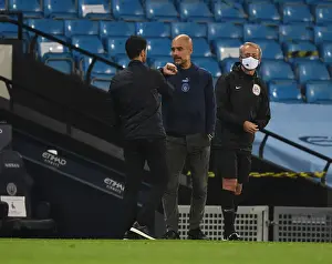 Mikel Arteta and Pep Guardiola: A Season's End Meeting - Manchester City vs Arsenal FC, Premier League 2019-2020