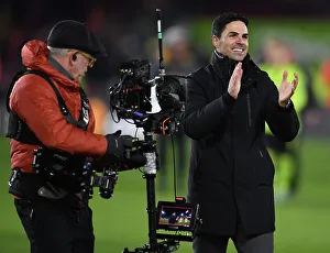 Brentford V Arsenal 2023-24 Prints: Mikel Arteta: Post-Match Thoughts, Brentford vs Arsenal, Premier League 2023-24