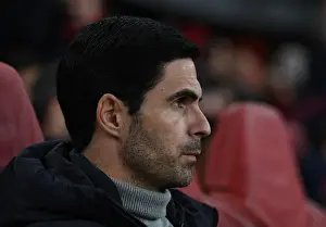 Arsenal V Manchester United 2019-20 Prints: Mikel Arteta Prepares for Arsenal's Premier League Clash Against Manchester United