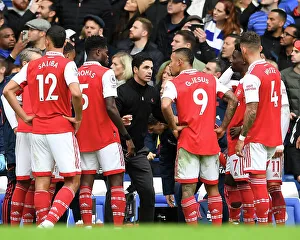 Mikel Arteta Rallies Arsenal: Intense Half-Time Talk Amidst Chelsea Showdown - Premier League 2022-23