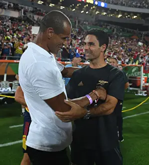 Mikel Arteta and Rivaldo Reunite: Arsenal's Manager Meets His Idol After Florida Cup Match Against Chelsea