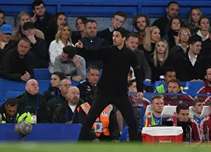 Mikel Arteta at Stamford Bridge: Chelsea vs. Arsenal, Premier League 2021-22
