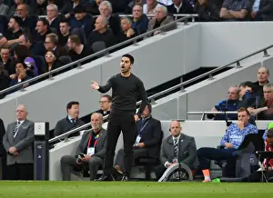 Tottenham Hotspur V Arsenal 2021-22 Prints: Mikel Arteta vs. Tottenhotpur: Clash of the Managers in the Premier League, London 2022