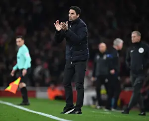 Arsenal V West Ham United 2021-22 Prints: Mikel Arteta vs. West Ham United: Arsenal Boss Faces Off in Premier League Showdown