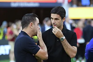 Mikel Arteta and Xavi Reunite: Arsenal vs. Barcelona Pre-Season Showdown at SoFi Stadium