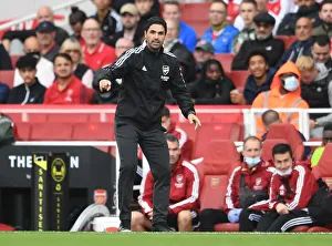 Arsenal V Chelsea 2021-22 Prints: Mikel Arteta's Battle: Arsenal vs. Chelsea, 2021-22 Premier League Showdown