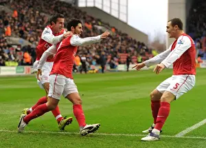 Wigan Athletic V Arsenal 2011-12 Prints: Mikel Arteta's Goal: Arsenal's Victory at Wigan Athletic (2011-12)