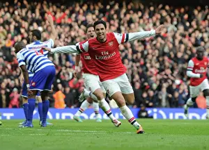 Mikel Arteta's Strike: Arsenal's Victory Over Queens Park Rangers, 2012-13