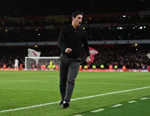 Arsenal V Liverpool 2022-23 Prints: Mikel Arteta's Triumph: Arsenal's Epic Victory Over Liverpool in the 2022-23 Premier League