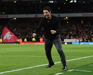 Arsenal V Liverpool 2022-23 Prints: Mikel Arteta's Triumph: Arsenal's Historic Victory Over Liverpool in the 2022-23 Premier League