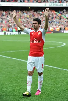 Mikel Arteta's Triumphant Moment: Arsenal's Victory over Aston Villa (2015-16)